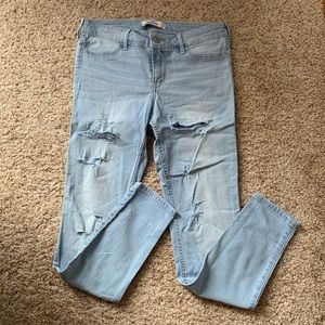 Hollister Ripped Stretch Jeans
